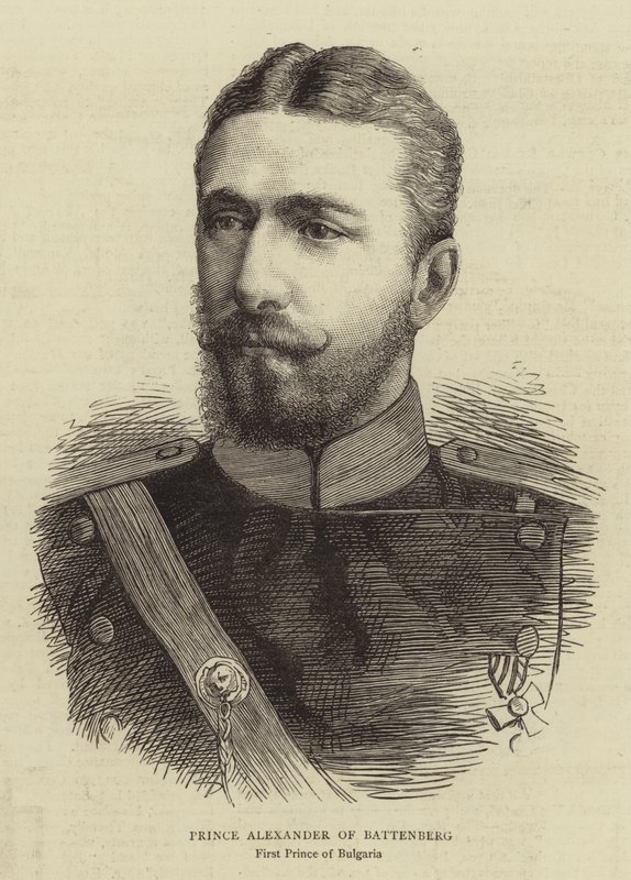 Prince Alexander of Battenberg (engraving) بواسطة مدرسة اللغة الإنجليزية