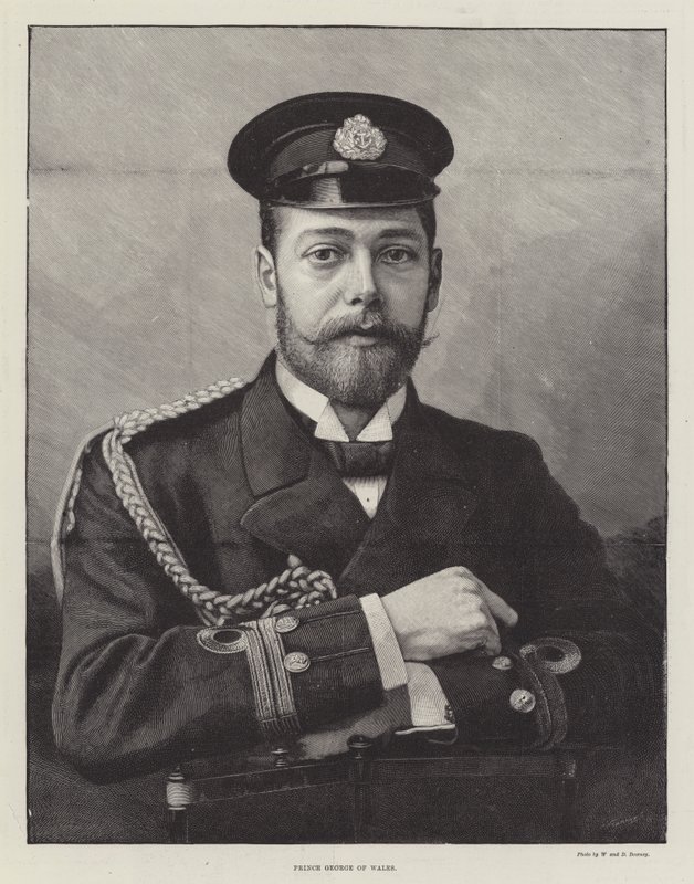 Prince George of Wales (engraving) بواسطة مدرسة اللغة الإنجليزية