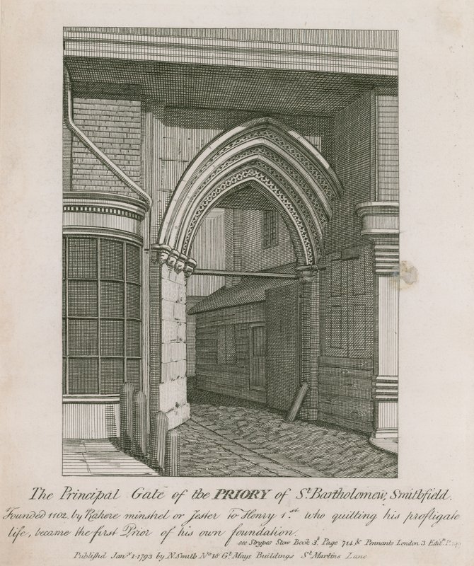 Priory of St Bartholomews، Smithfield بواسطة مدرسة اللغة الإنجليزية