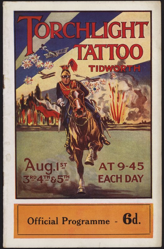 Programme for the Tidworth Torchlight Tattoo, Tidworth Park, Wiltshire بواسطة مدرسة اللغة الإنجليزية