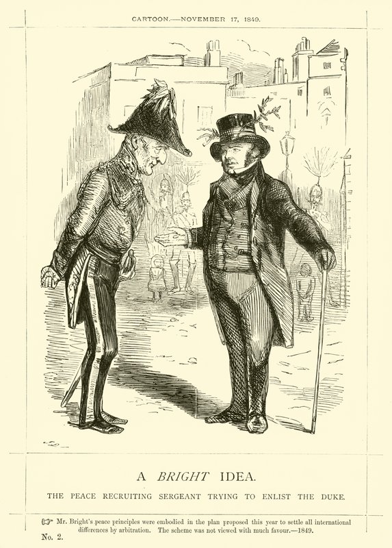 Punch cartoon regarding John Bright: A Bright Idea بواسطة مدرسة اللغة الإنجليزية