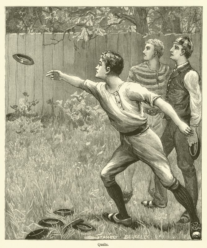 Quoits (نقش) بواسطة مدرسة اللغة الإنجليزية