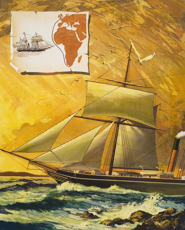 RMS Dane بواسطة مدرسة اللغة الإنجليزية