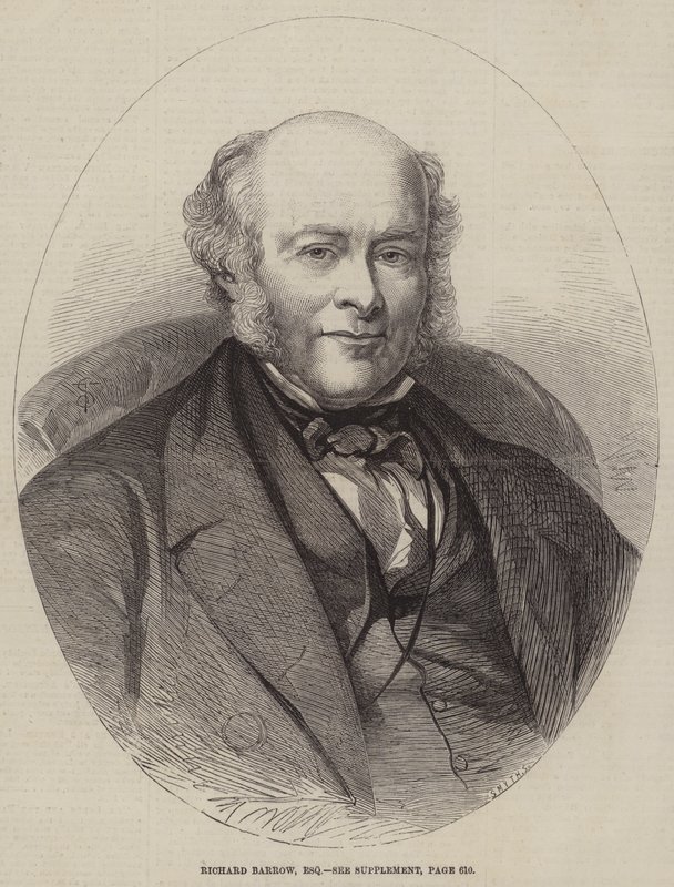 Richard Barrow, Esquire (engraving) بواسطة مدرسة اللغة الإنجليزية