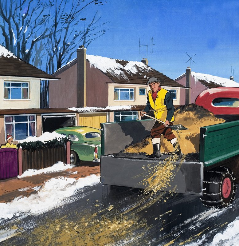 Road Gritter بواسطة مدرسة اللغة الإنجليزية