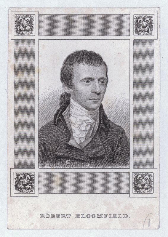 Robert Bloomfield, English poet (engraving) بواسطة مدرسة اللغة الإنجليزية