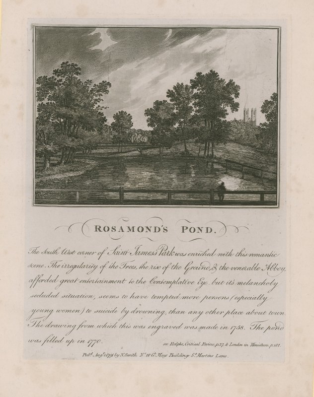 Rosamonds Pond in St Jamess Park بواسطة مدرسة اللغة الإنجليزية