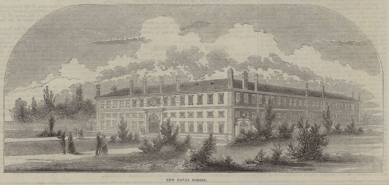 Royal Naval School, Deptford (engraving) بواسطة مدرسة اللغة الإنجليزية