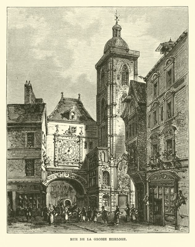 Rue de la Grosse Horloge بواسطة مدرسة اللغة الإنجليزية