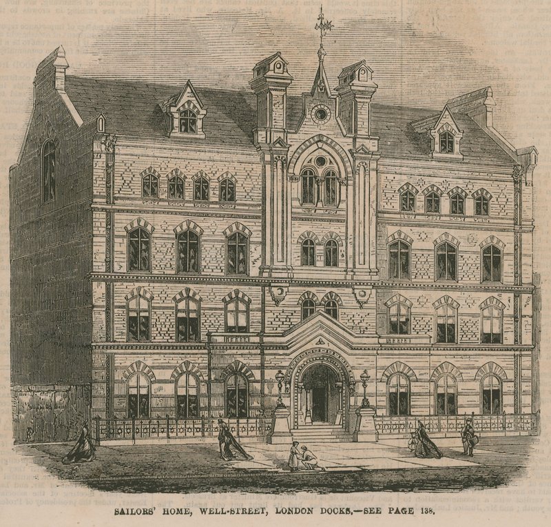 Sailors Home ، Well Street ، London Docks بواسطة مدرسة اللغة الإنجليزية