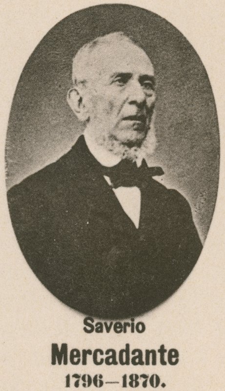 Saverio Mercadante (النقوش) بواسطة مدرسة اللغة الإنجليزية