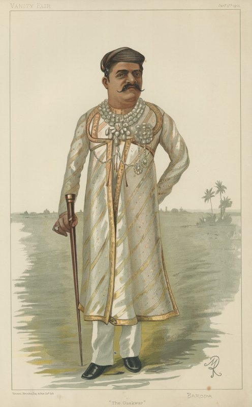 Sayajirao Gaekwad III ، Gaekwar of Baroda بواسطة مدرسة اللغة الإنجليزية