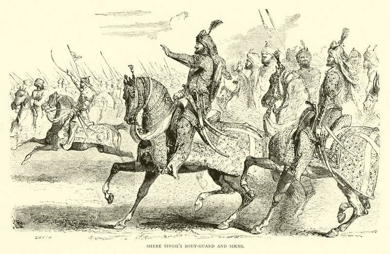 Shere Singh الحارس الشخصي والسيخ بواسطة مدرسة اللغة الإنجليزية