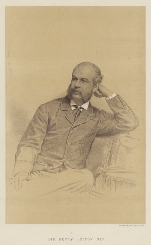 Sir Henry Tufton, Baronet (litho) بواسطة مدرسة اللغة الإنجليزية
