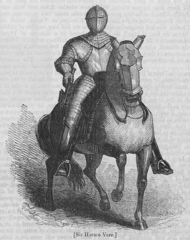 Sir Horace Vere (engraving) بواسطة مدرسة اللغة الإنجليزية