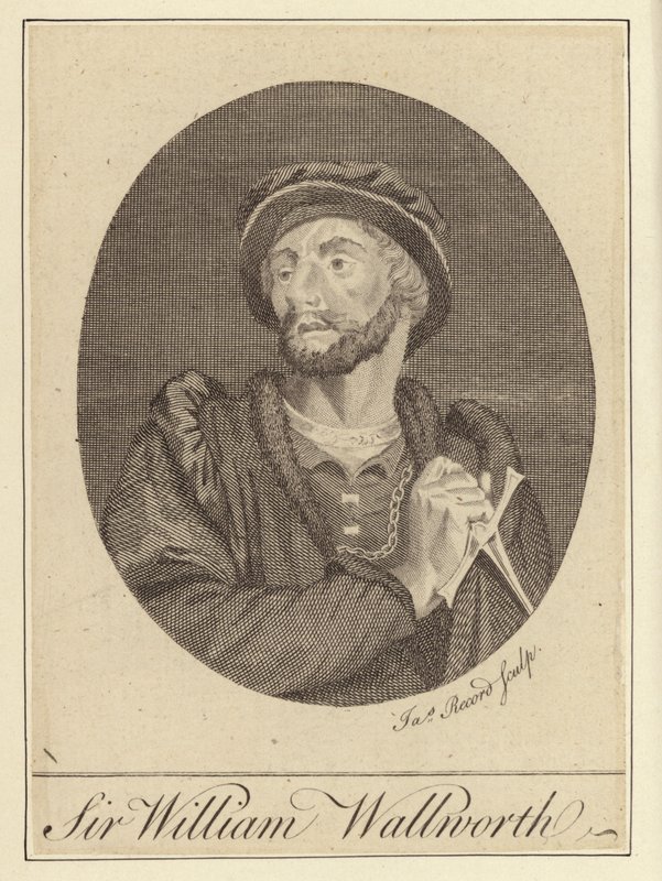 Sir William Wallworth (engraving) بواسطة مدرسة اللغة الإنجليزية