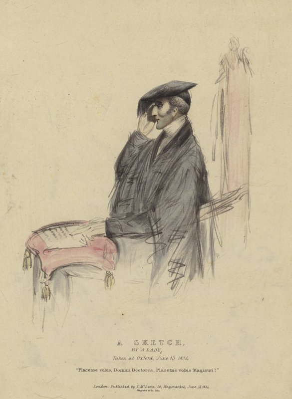 رسم رسم في أكسفورد بواسطة مدرسة اللغة الإنجليزية