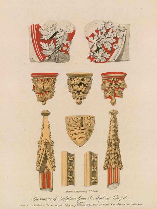 Specimens of sculpture from St Stephen