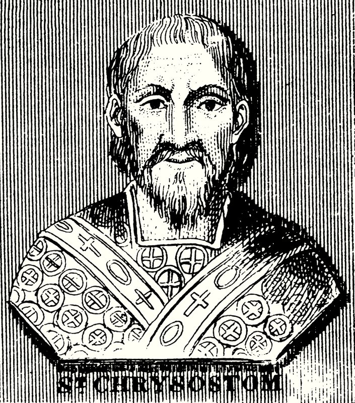 St Chrysostom (engraving) بواسطة مدرسة اللغة الإنجليزية