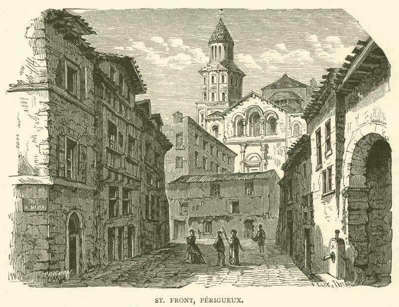 St Front ، Perigueux (نقش) بواسطة مدرسة اللغة الإنجليزية
