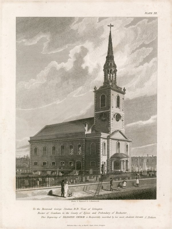 كنيسة سانت ماري ، Islington (كنيسة جديدة) بواسطة مدرسة اللغة الإنجليزية
