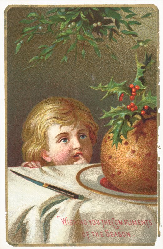يحدق في بودنغ بلوم ، بطاقة Christma بواسطة مدرسة اللغة الإنجليزية