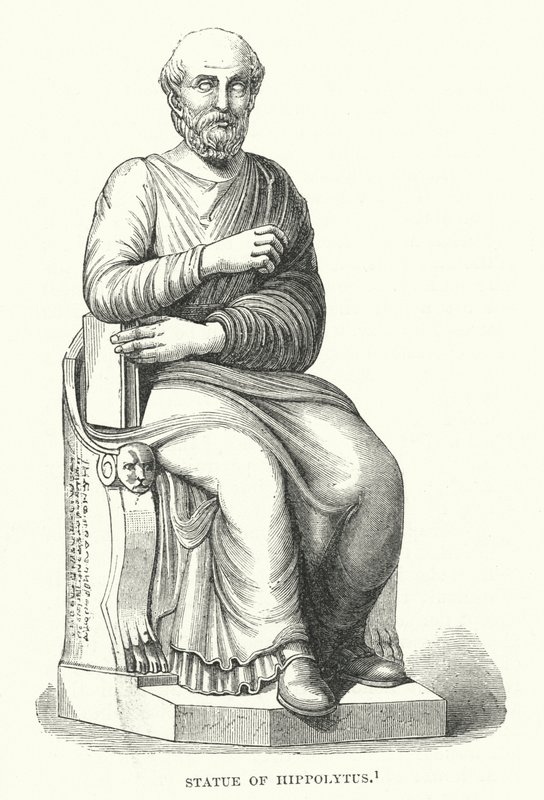 Statue of Hippolytus (engraving) بواسطة مدرسة اللغة الإنجليزية