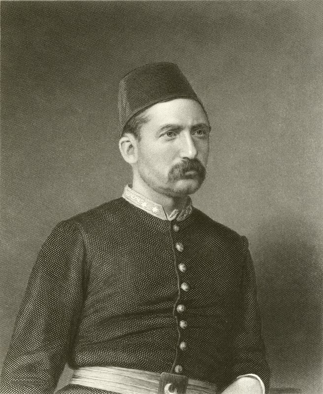 سليمان باشا بواسطة مدرسة اللغة الإنجليزية