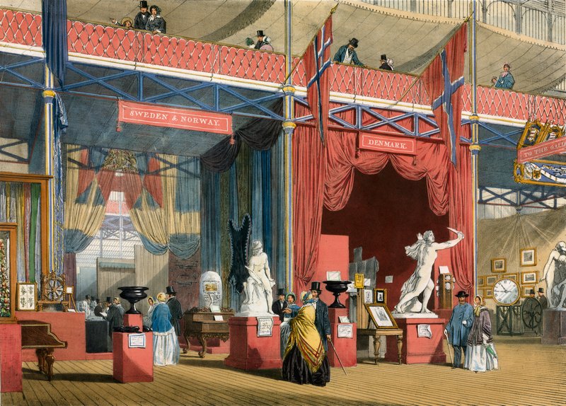السويد والدنمارك ، المعرض الكبير ، 1851 بواسطة مدرسة اللغة الإنجليزية