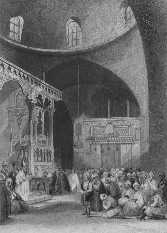 كنيس اليهود ، القدس بواسطة مدرسة اللغة الإنجليزية
