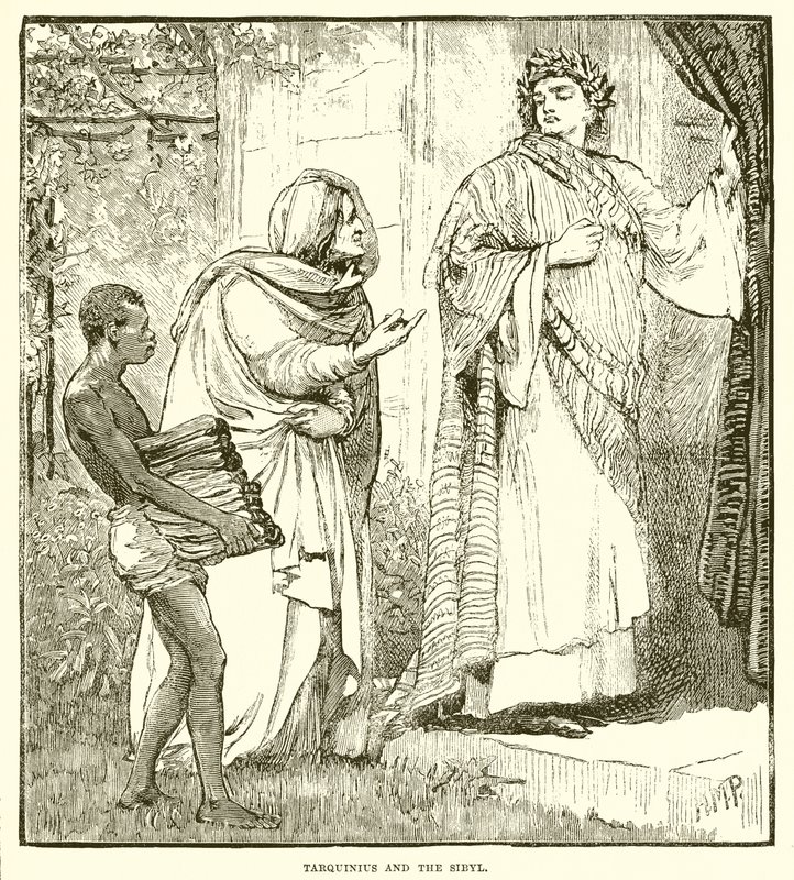 Tarquinius و Sibyl بواسطة مدرسة اللغة الإنجليزية