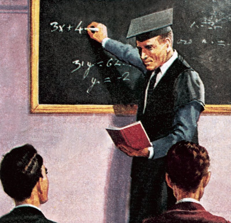 تعليم الجبر بواسطة مدرسة اللغة الإنجليزية