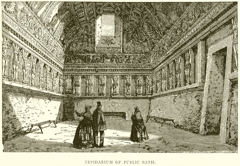 Tepidarium الحمام العام بواسطة مدرسة اللغة الإنجليزية