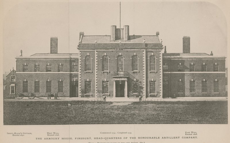 The Armory House ، Finsbury ، مقر شركة المدفعية الموقرة بواسطة مدرسة اللغة الإنجليزية