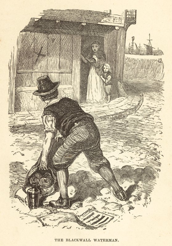 The Blackwall Waterman (نقش) بواسطة مدرسة اللغة الإنجليزية