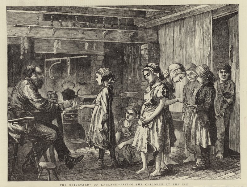 The Brickyards of England - Paying the Children بواسطة مدرسة اللغة الإنجليزية