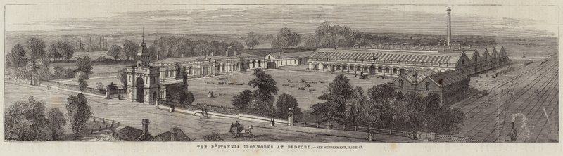 The Britannia Ironworks at Bedford بواسطة مدرسة اللغة الإنجليزية