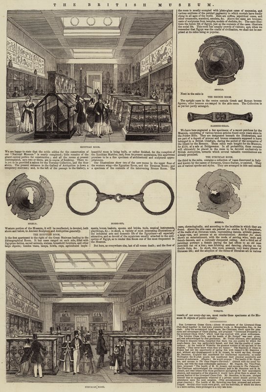 The British Museum (engraving) بواسطة مدرسة اللغة الإنجليزية