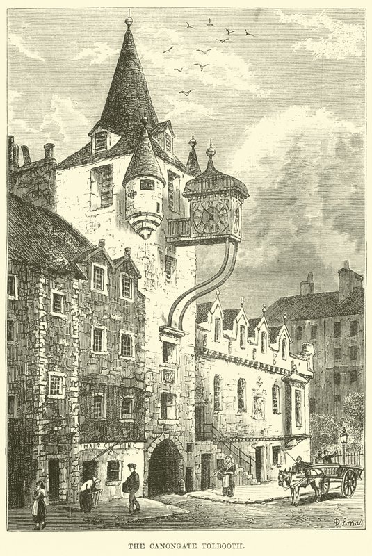 Canongate Tolbooth بواسطة مدرسة اللغة الإنجليزية