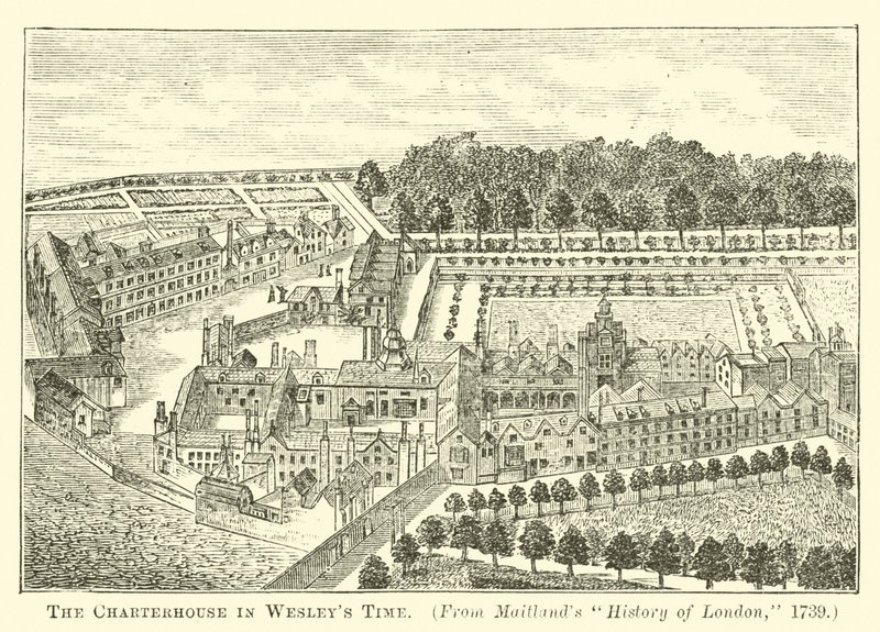 The Charterhouse في Wesleys Time بواسطة مدرسة اللغة الإنجليزية