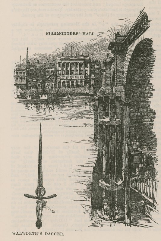 نقابات المدينة: The Fishmongers Company: Fishmongers Hall and Walworths Dagger بواسطة مدرسة اللغة الإنجليزية