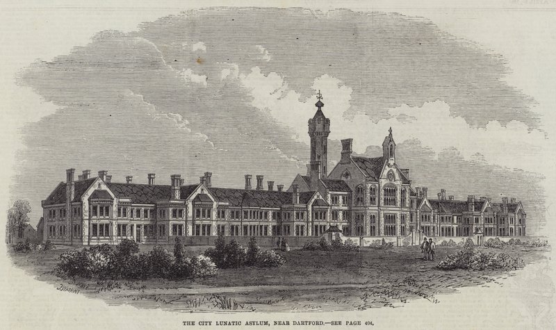 The City Lunatic Asylum ، بالقرب من دارتفورد بواسطة مدرسة اللغة الإنجليزية