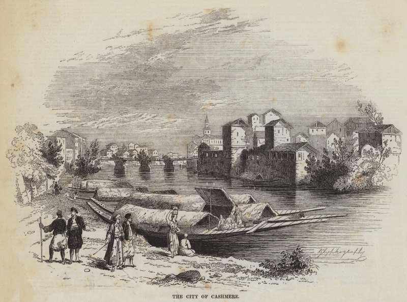 The City of Cashmere (engraving) بواسطة مدرسة اللغة الإنجليزية