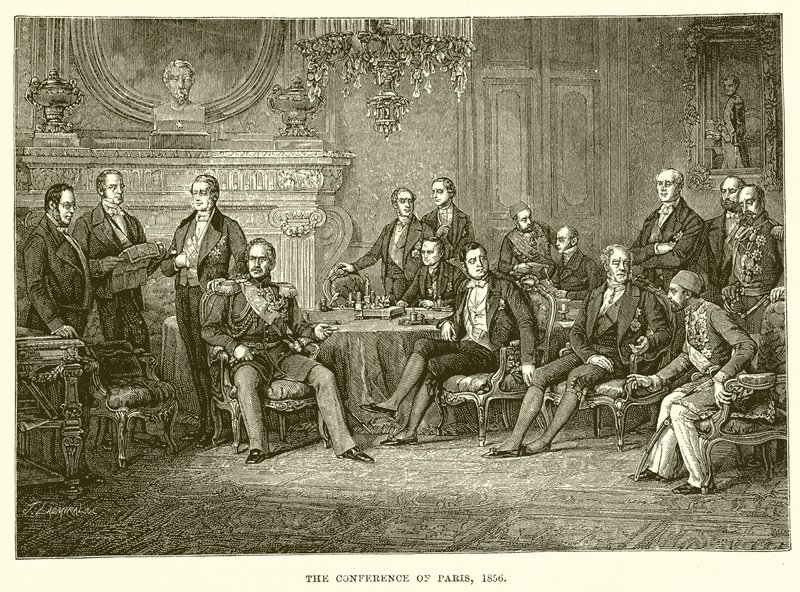 مؤتمر باريس 1856 بواسطة مدرسة اللغة الإنجليزية