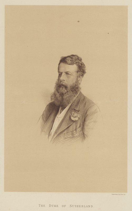 The Duke of Sutherland (litho) بواسطة مدرسة اللغة الإنجليزية