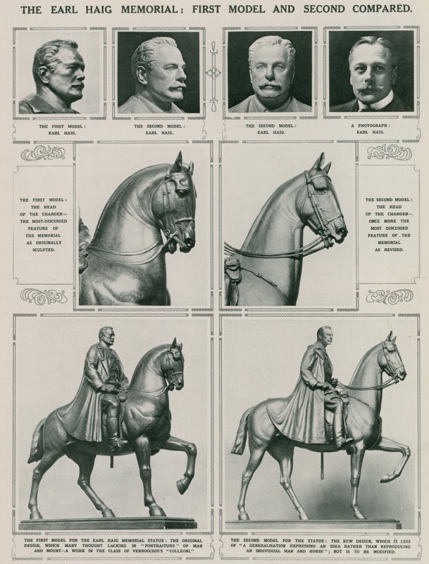 The Earl Haig Memorial: النموذج الأول والثاني مقارنة بواسطة مدرسة اللغة الإنجليزية