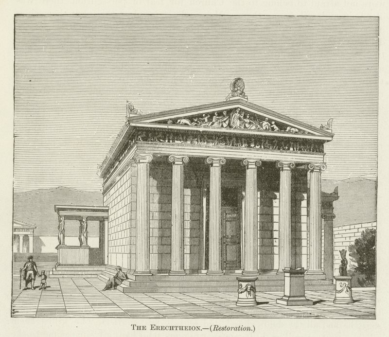 Erechtheion بواسطة مدرسة اللغة الإنجليزية