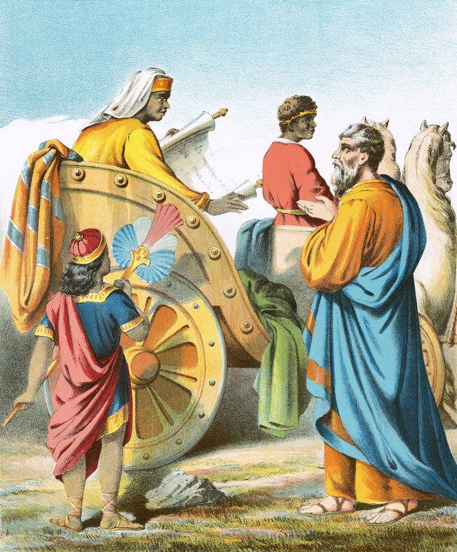 الخصي الحبشي بواسطة مدرسة اللغة الإنجليزية