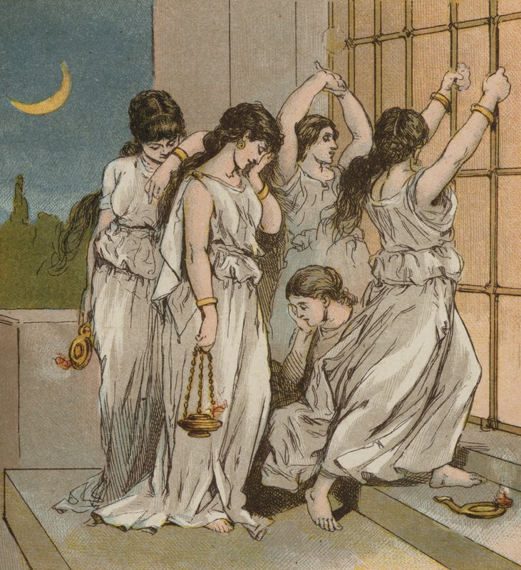 العذارى الأحمق بواسطة مدرسة اللغة الإنجليزية