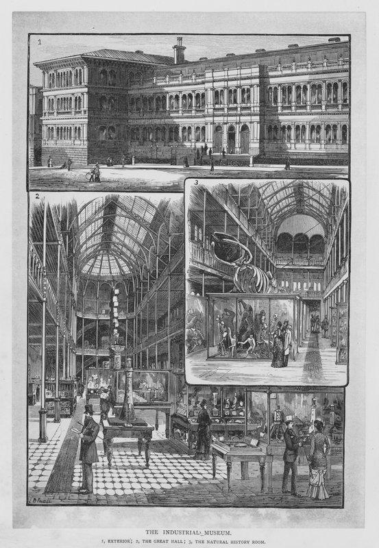 The Industrial Museum (engraving) بواسطة مدرسة اللغة الإنجليزية